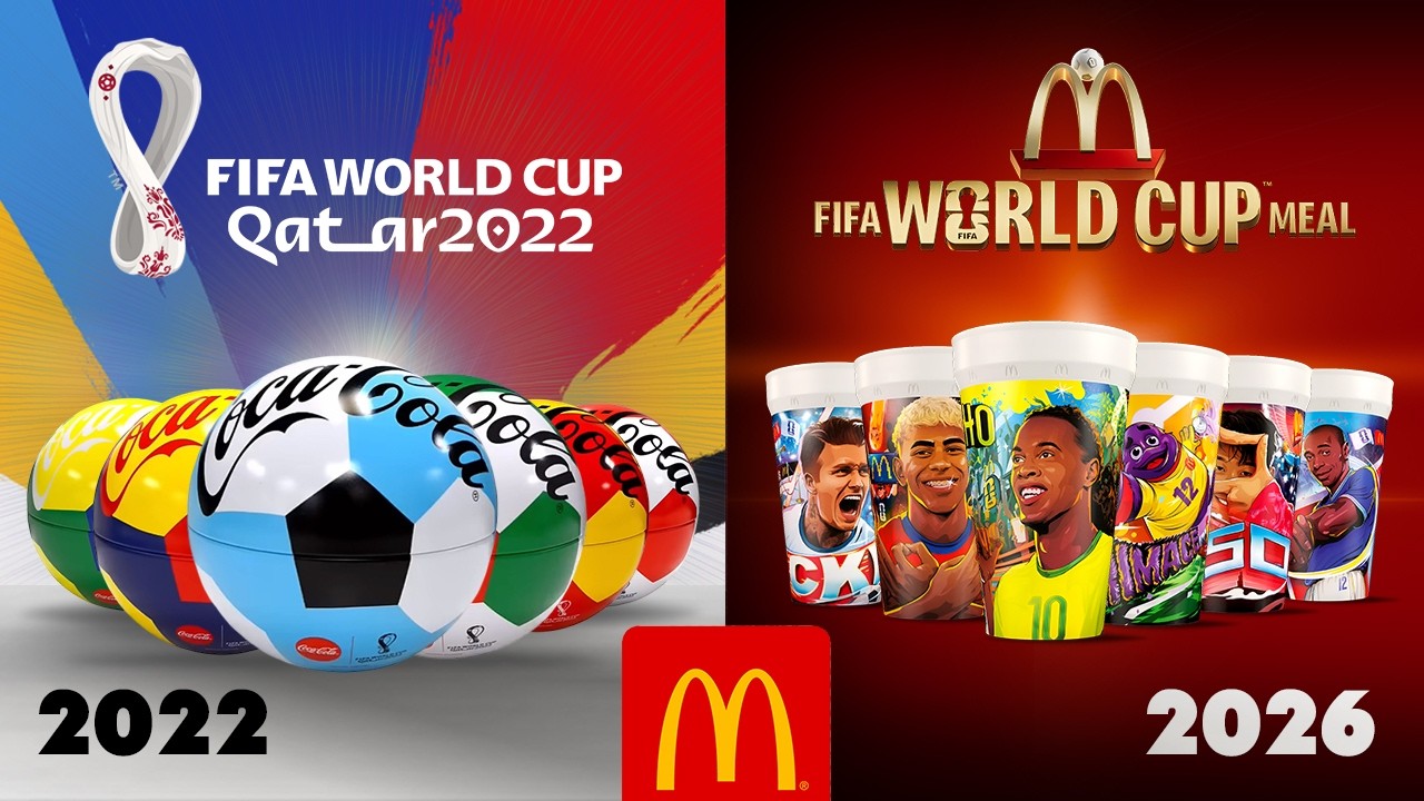 McDonald's FIFA World Cup 2022 vs FIFA World Cup 2026 - YouTube