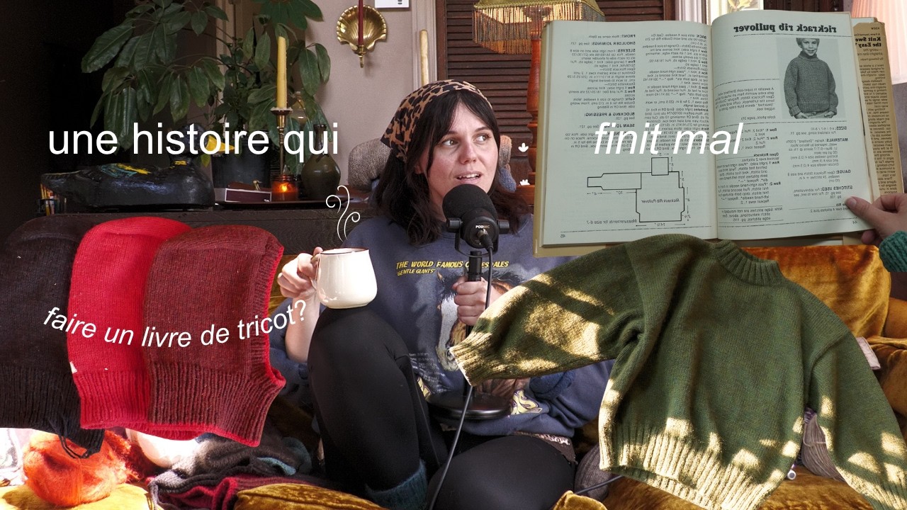 une histoire de tricot qui finit mal: comment mon projet de rêve est tombé à l'eau 🧶