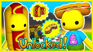 NEW SECRETS HOTDOG COSTUME + SANDWICH HAS UNLOCKED in NEW WOBBLY LIFE UPDATE