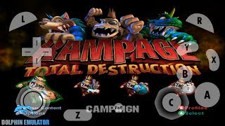 Cara Bermain Game Rampage: Total Destruction PS2 Di Android Offline screenshot 2