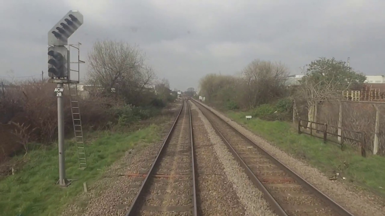 A Train Drivers eye view of an Acton (London) to St Pancras freight trip.