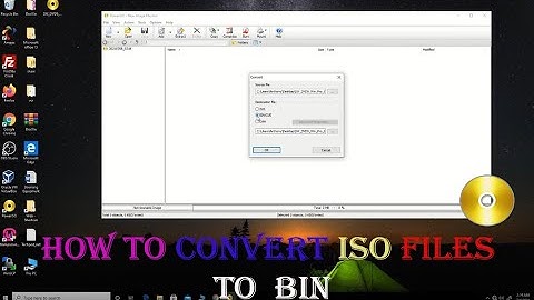 How to Convert  ISO Files to  BIN