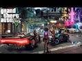 КИБЕРПАНК 2077 ГОРОД БУДУЩЕГО В ГТА 5! СТАЛ КИБОРГОМ CYBERPUNK ОБЗОР МОДА В GTA 5! ГТА 5 МОДЫ MODS