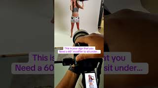 Big Soft Light with a 60” Parabolic Umbrella!