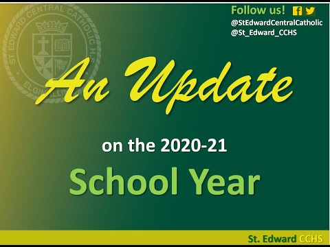 St. Edward Central Catholic High School Reopening Update