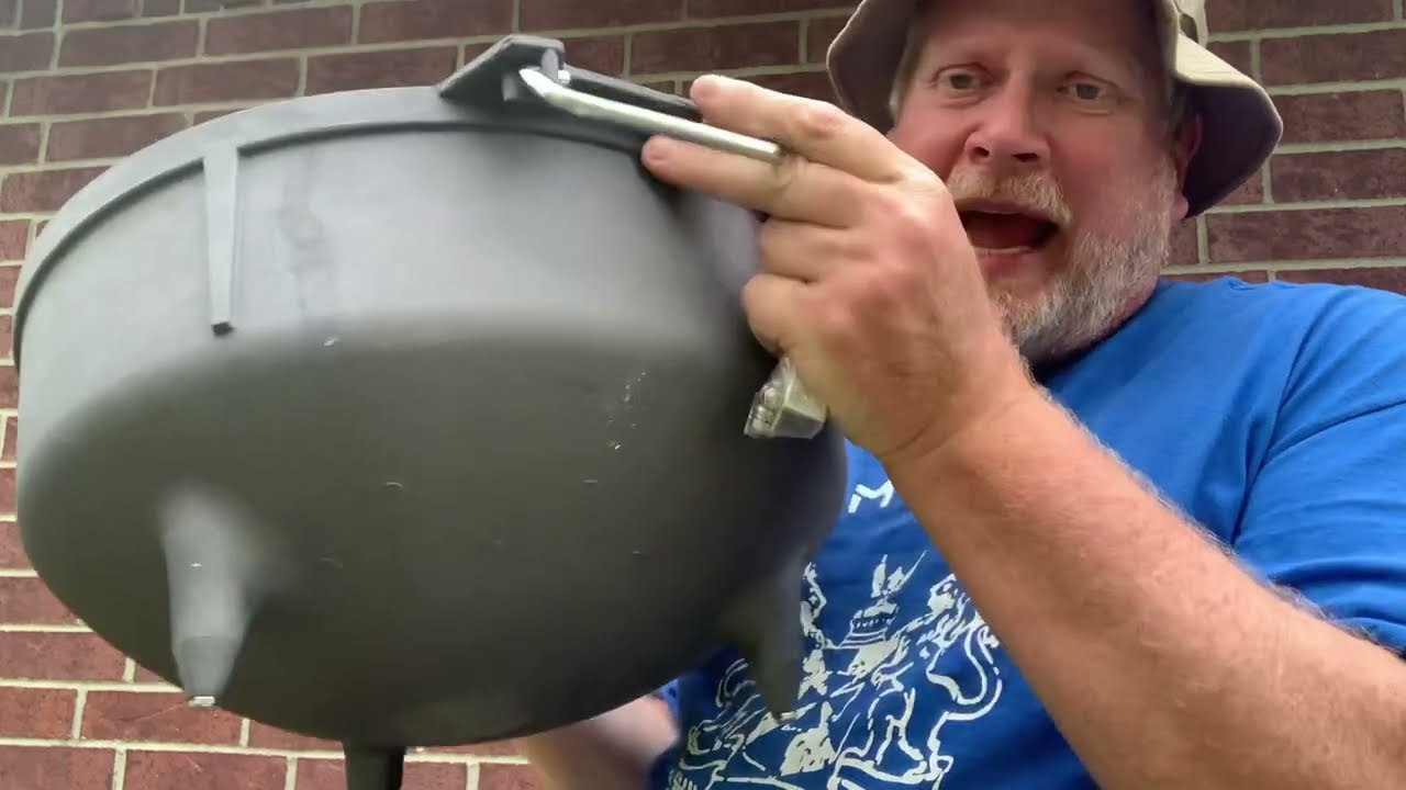 Anodized Aluminum 5 Gallon Jambalaya Pot by Cajun Classic Cookware