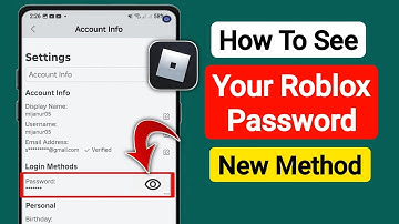 How To See Your Password in Roblox (New 2025) | How To Know Roblox Password