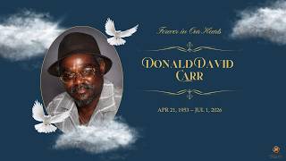 Celebration of Life Services for Mr Donald David Carr