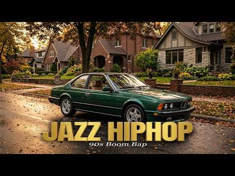 Tokyo Rooftop Jazz Hiphop 🎷 90s Boom Bap Mix | Chill Beats for Work, Study & Sleep