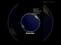 The Pacific Is Bigger Than ALL the Land Combined #shorts #ocean