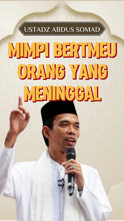 Download lagu MIMPI BERTEMU DENGAN ORANG YANG SUDAH MENINGGAL - UAS #ceramah #ngaji #ngajionline #uas #uasterbaru
