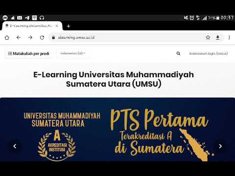 Pengenalan elearning UMSU-untuk Dosen