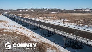 Ready to Install Bridge Girders Accelerate Highway Reconstruction Project