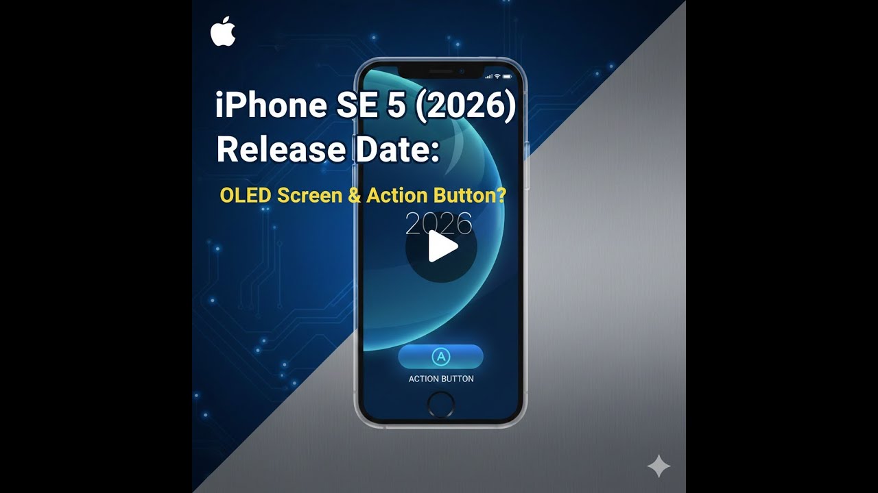 iPhone SE 5 (2026) Release Date: OLED Screen & Action Button?