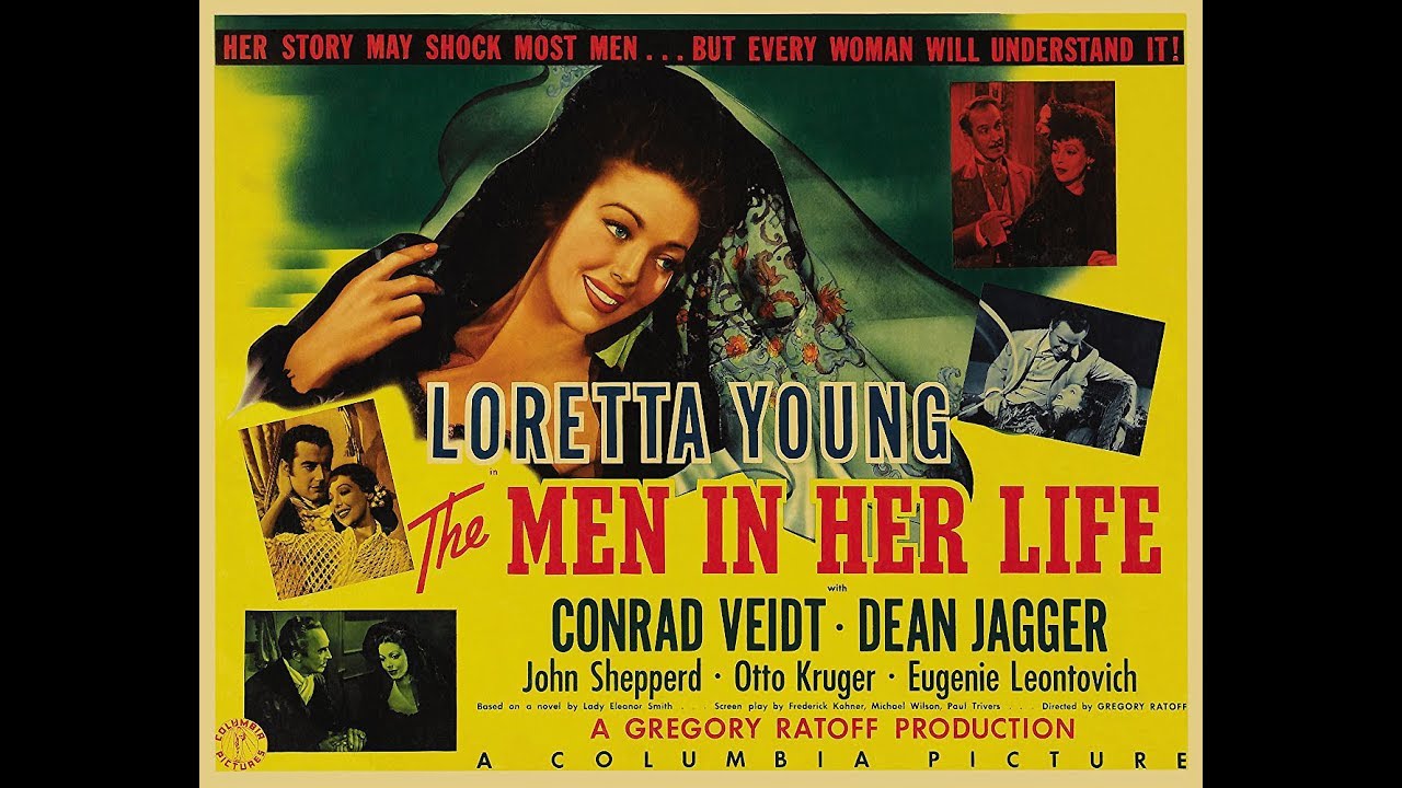 Драма Мужчины в ее жизни (1941) Loretta Young Conrad Veidt Dean Jagger