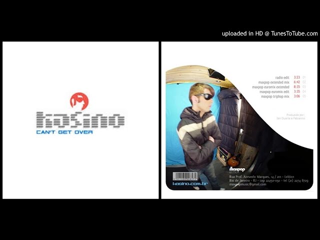 Kasino ‎– Can't Get Over (Radio Edit ‎– 2005) - YouTube