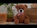 دب بخيط القطيفه الجزء الاول Amigurumi اميجرومي كروشية 