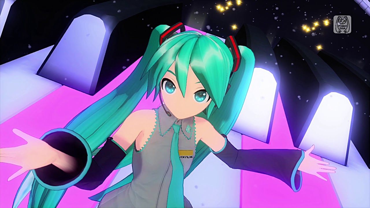 Project Diva Megamix 金の聖夜霜雪に朽ちて Kogane No Seiya Sousetsu Ni Kuchite Toon Youtube