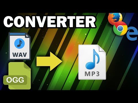 Converter WAV e OGG para MP3 sem programa