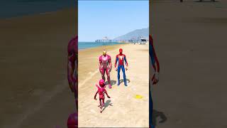 GTA 5 : SUPERIOR SPIDER-MAN VS SUPERIOR IRON MAN IN GTA V ! #shorts #gta #gta5 #viral #cartoon