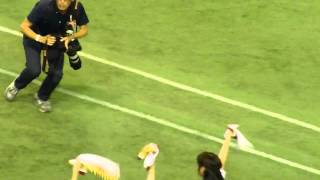 20130709　楽天主催試合オープニングwith乃木坂46　＠東京ドーム