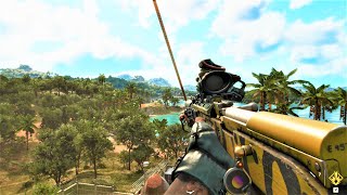 Far Cry 6 - Epic Stealth kills (Perfect Outpost Liberation) Gameplay
