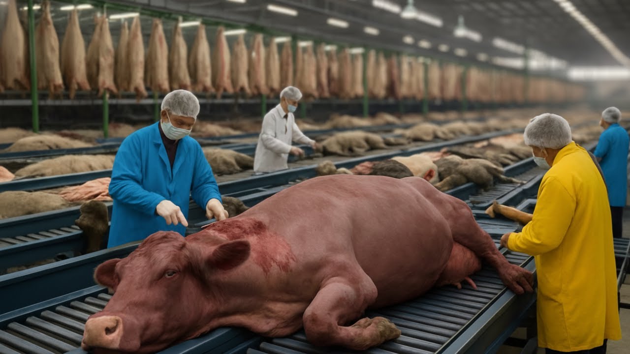 Inside the Cow Leather Factory: How Raw Cowhide Becomes Premium Leather (Full Industrial Process)