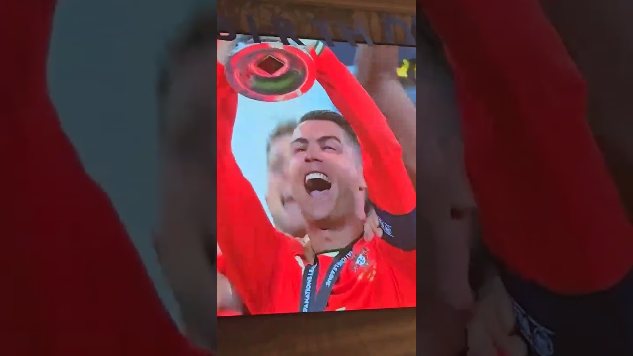 Portugal is Nations League Champions 2025. 🏆🎉 #portugal #cristianoronaldo #viralshort #subscribe