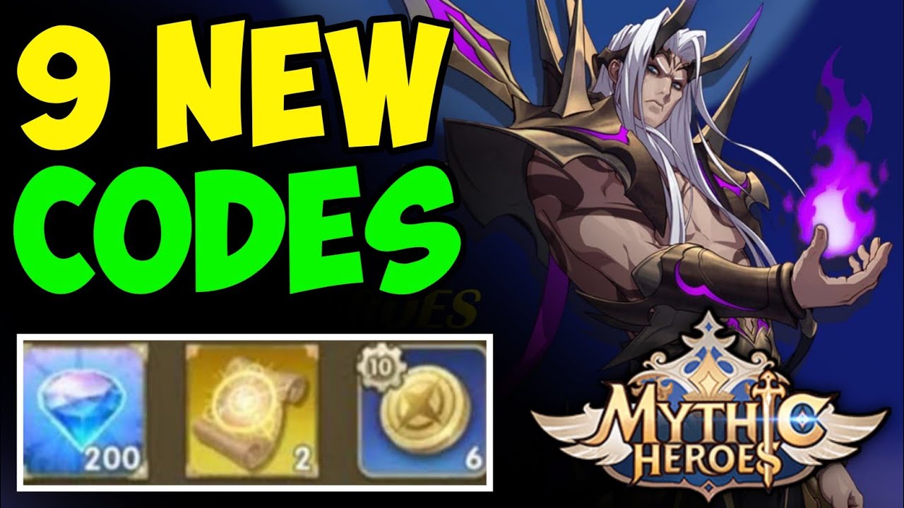 Mythic Heroes 9 New Gift Codes Mythic Heroes New Redeem