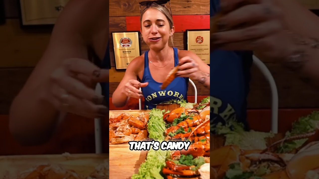 UNDEFEATED Seafood Challenge in Singapore: Can Katina Eats Kilos Conquer Zermatt Platter? Part 6