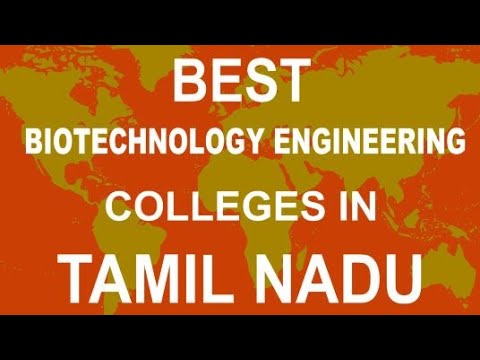 phd biotechnology in tamil nadu