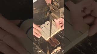 How to\\Removing excess wood with a simple wire saw easily creates the desired hollow space #shorts