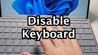 How to Disable Keyboard on Laptop PC Windows 11 or 10 screenshot 3