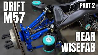 Rear Wisefab on the 335d Drift Build