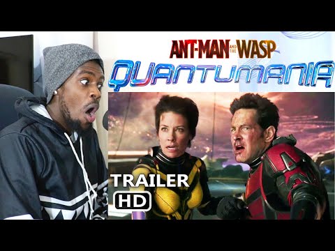 Ant-Man and The Wasp: Quantumania Official Trailer REACTION VIDEO!!!