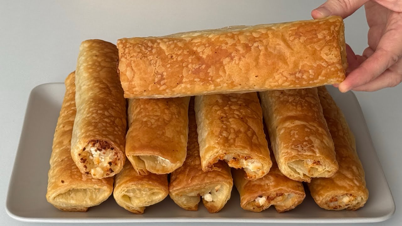 Всего лишь мука, горячая вода и масло. 👆 Так просто вы ещё не видели! ❗ БЫСТРЫЙ и ВКУСНЫЙ РЕЦЕПТ