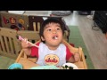 6月30日 金曜日 朝食[baby eating food]