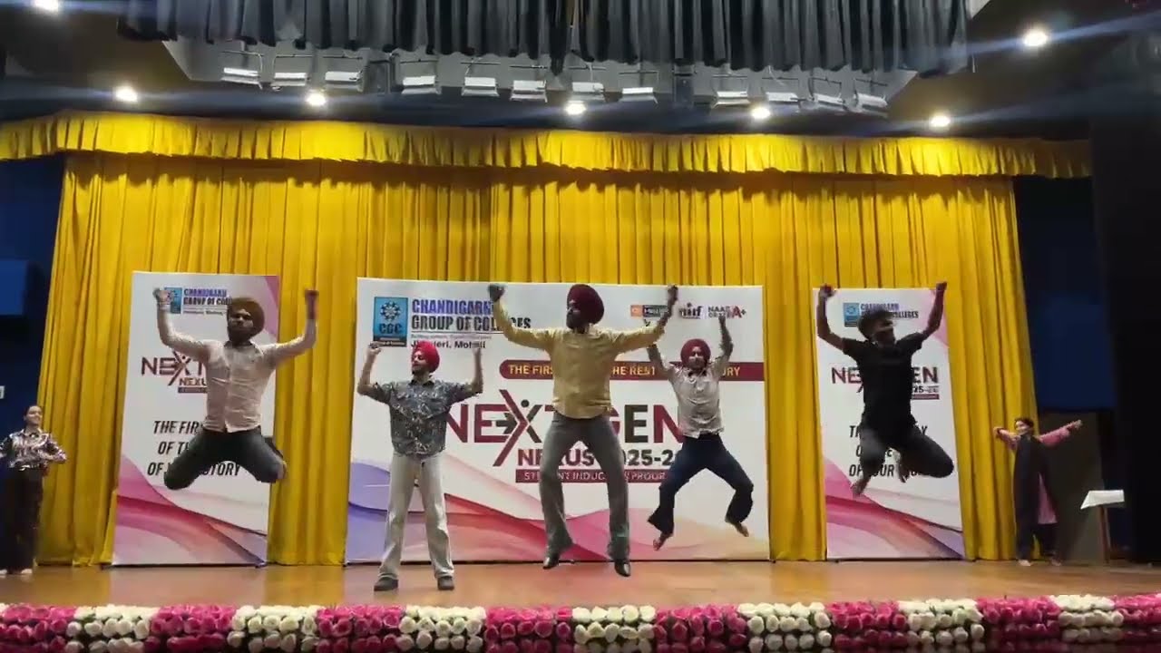 CGC UNIVERSITY MOHALI Orientation 2k25 Performance Rehersal