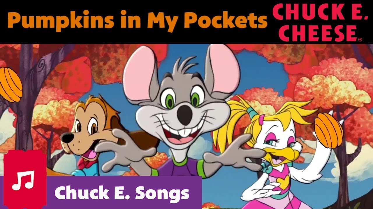 Pumpkins In My Pockets Chuck E Cheese Silly Songs Youtube