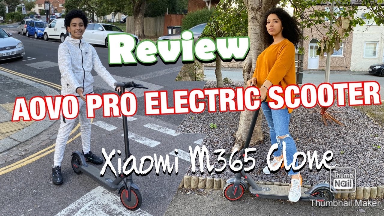 AOVO Pro Electric Scooter Review Xiaomi M365 Pro Clone Review + Testing