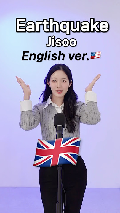 ‘Jisoo - Earthquake🫨’ (English version🇬🇧) #shorts #hani_the_artist