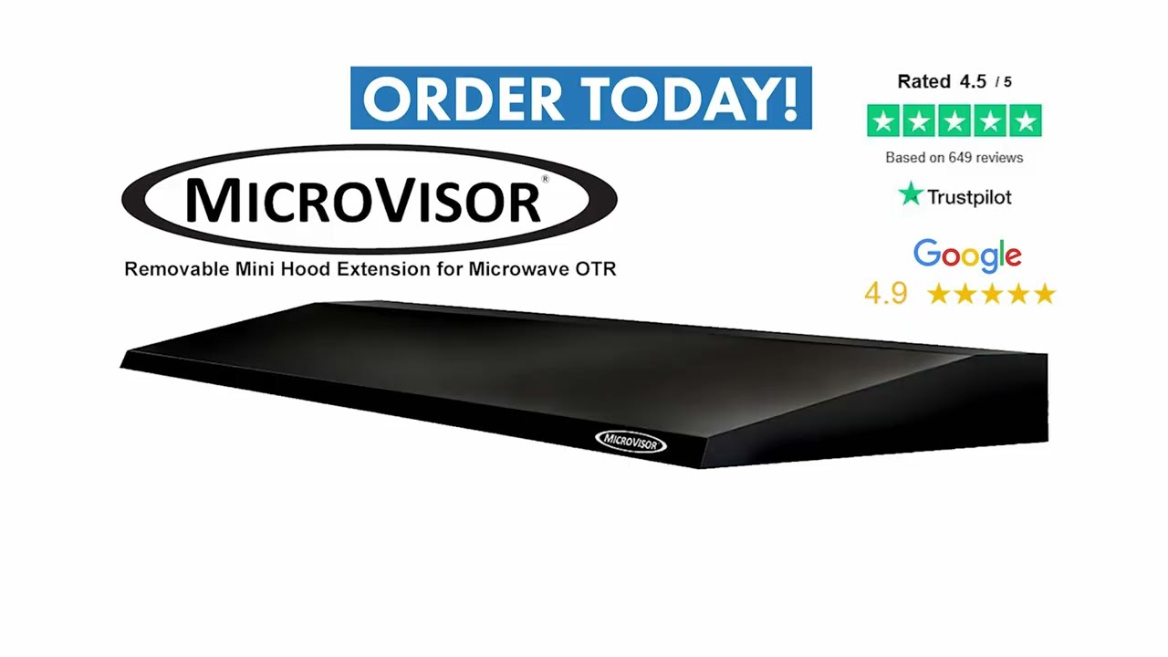 MICROVISOR® Removable Extension Hood Standard Size - MICROVISOR® Extension  Hood Solutions for Microwave OTR