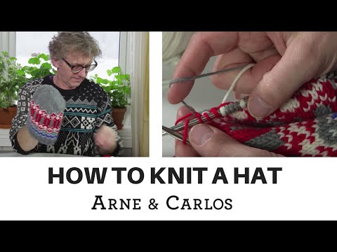 Comment tricoter votre propre chapeau - ARNE & CARLOS