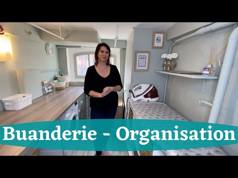 🔨 BUANDERIE / Organisation, Rangement, Astuces (Buanderie Tour - Laundry Room Tour, Travaux maison).