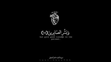 (الذين اذ إصابتهم مصيبة قالوا إنا لله وإنا إليه راجعون) ماهر المعيقلي سورة البقرة حالات واتس دينية❤️