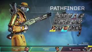 Pathfinder Fight Night skin “Memoir Noir” Intro Animation