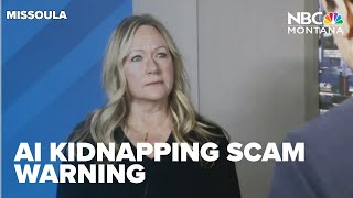 Missoula mom warns of AI kidnapping scam that faked daughter’s voice