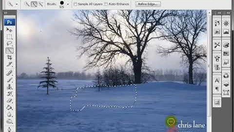 Comprehensive Quick Selection Tool tutorial Photoshop CS3