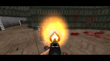 Brutal doom Gameplay E1M4/DELTA TOUCH