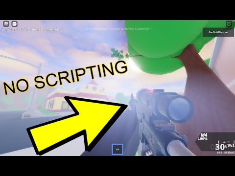 Making An AMAZING FPS Game On Roblox Without Scripting